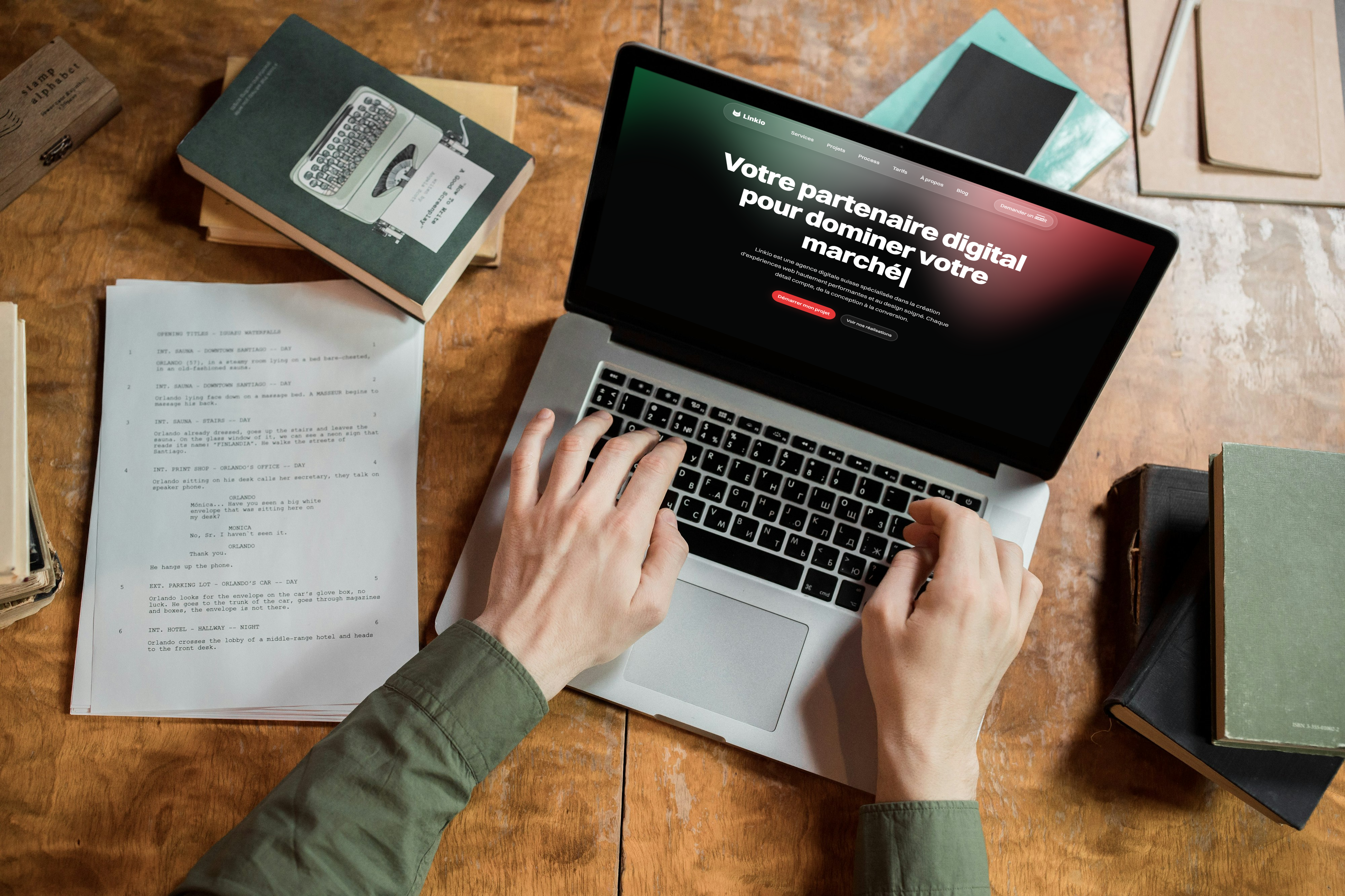 Mockup Linkio